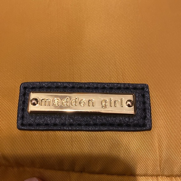 Madden Girl Mustard Backpack Purse - Picture 5 of 5